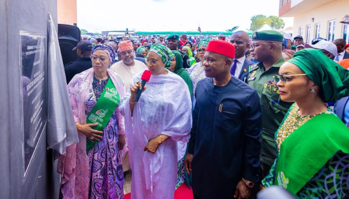 First Lady chides critics, explains why Tinubu supports Mbah