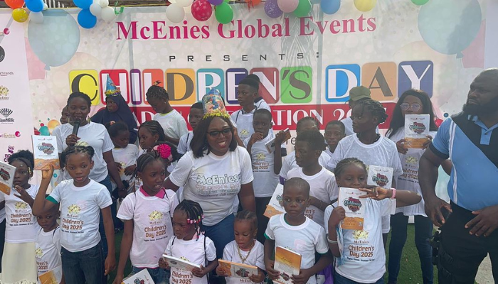 McEnies fetes children in Ibadan
