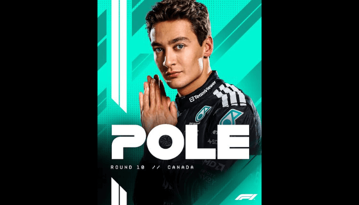 Mercedes' George Russell