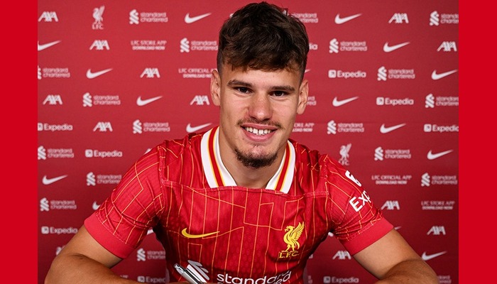 Liverpool sign Milos Kerkez for £40m as summer spending tops £200m