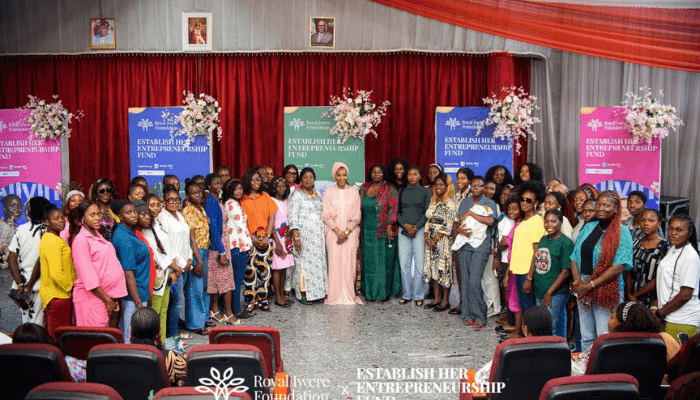 Olori Atuwatse III, Royal Iwere Foundation (1)