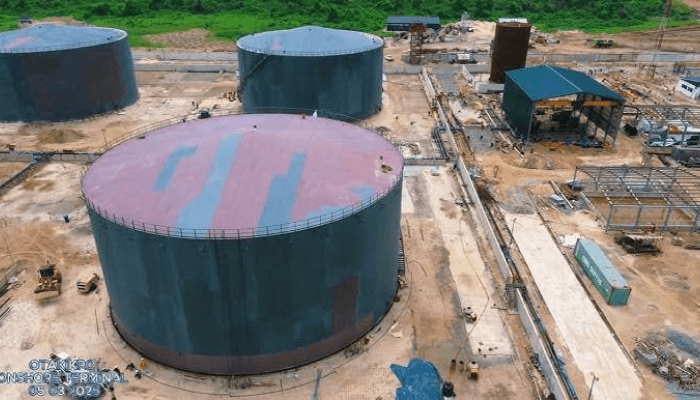 Otakikpo onshore terminal