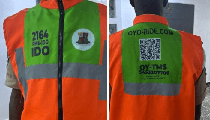 Oyo state jacket policy for 'Okada' riders