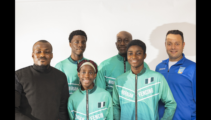 Nigeria names 12-man squad for 2025 African Fencing Championships in Lagos