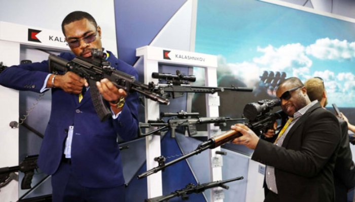 Top 10 African countries with highest Russian arms purchases