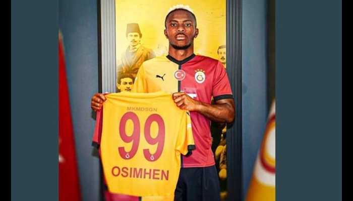 Victor Osimhen's new Galatasaray jersey shatters all-time club sales records