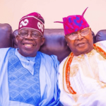 Bola Tinubu and late Awujale of Ijebu, Oba Sikiru Adetona