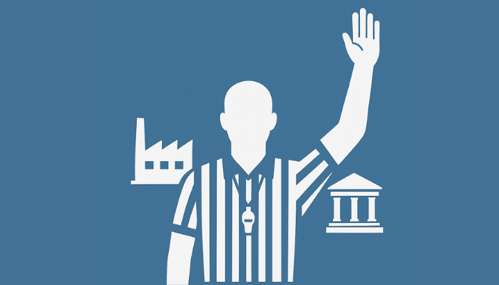 Government as a referee