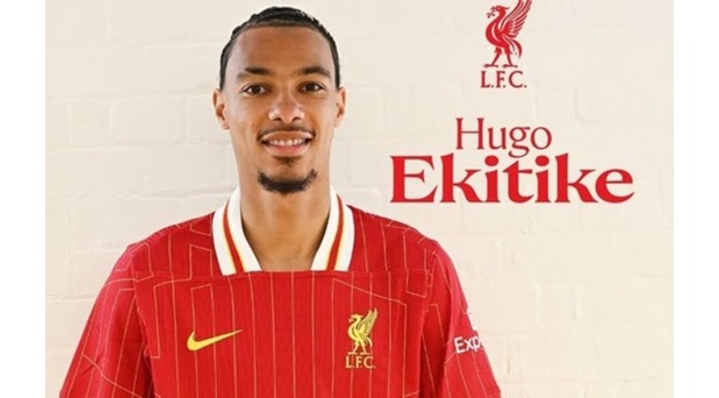 Liverpool sign Hugo Ekitike in €90m record deal