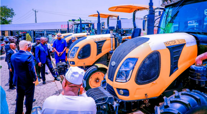 Importation of tractors