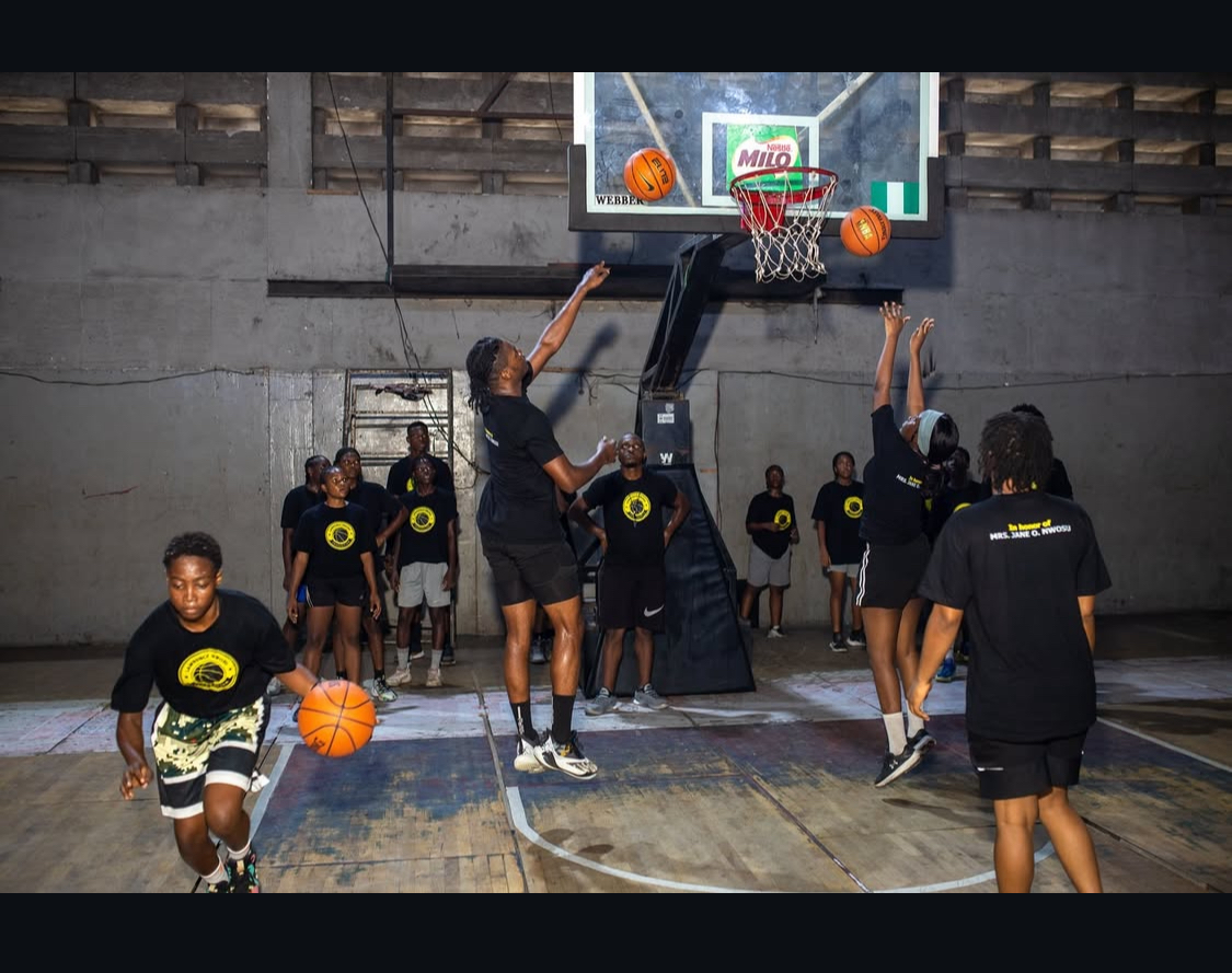 Lawrence Nwosu Summer basketball camp