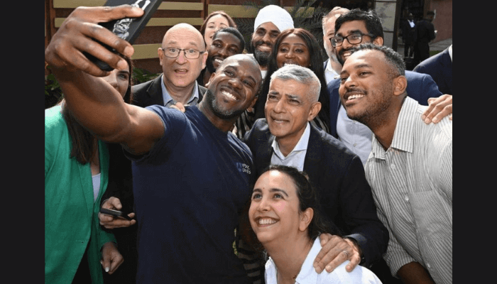 London Mayor Sadiq Khan