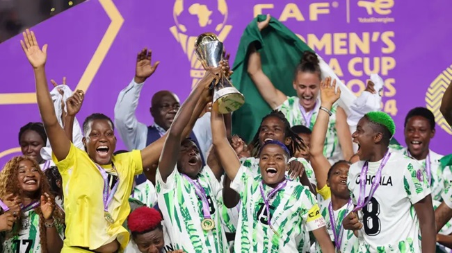 Super Falcons get national honours, cash awards