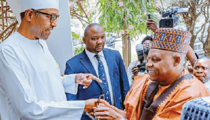 Shettima visit to Buhari
