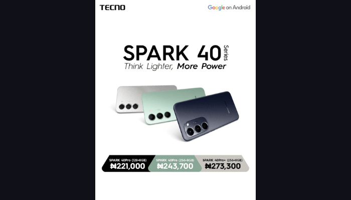TECNO Spark 40 Series