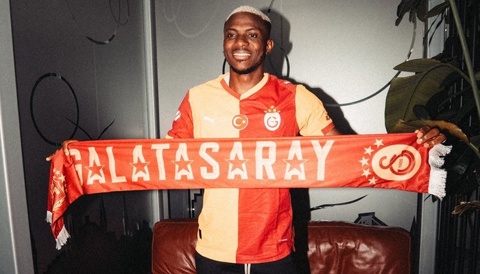 Victor Osimhen arrives in Turkey to seal record €75m move to Galatasaray