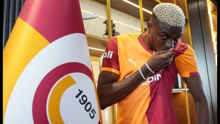 Victor Osimhen completes N37bn annual salary move to Galatasaray