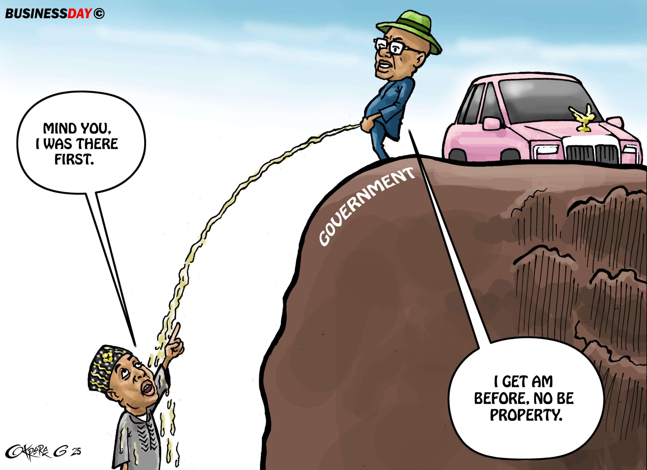 Treacherously at the top