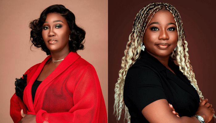 Blessing Amidu and Emmanuella