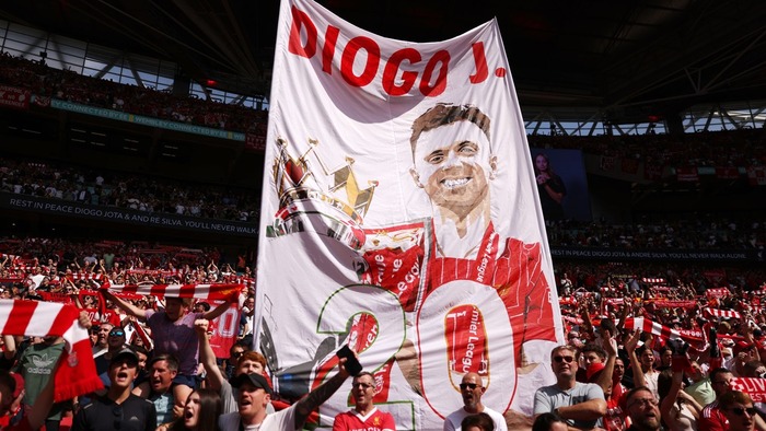 Crystal Palace fans disrupt Diogo Jota tribute at Community Shield