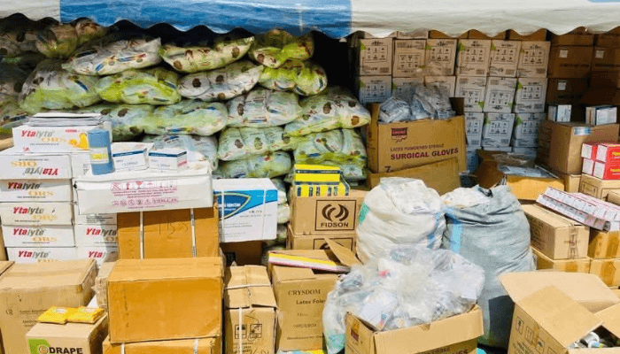 Kano delivery packs, 500 caesarean section kits