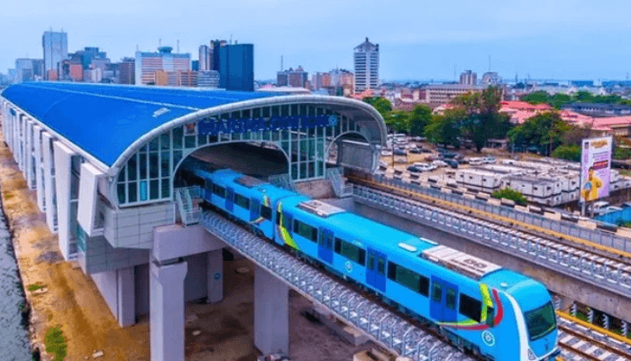Lagos blue line rail