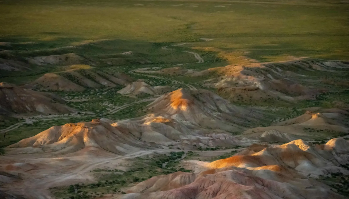 Mongolia 500,000 sq km