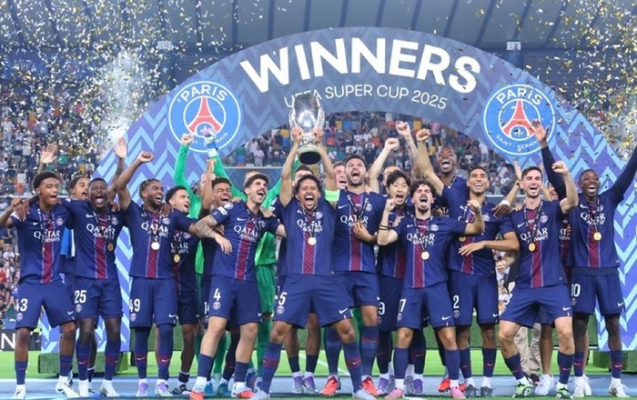 PSG clinch UEFA Super Cup with comeback win over Tottenham