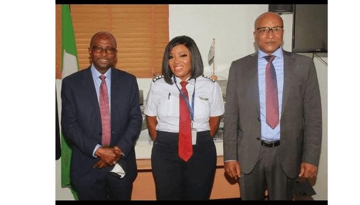 Oluranti Ogoyi with ArikAir Management