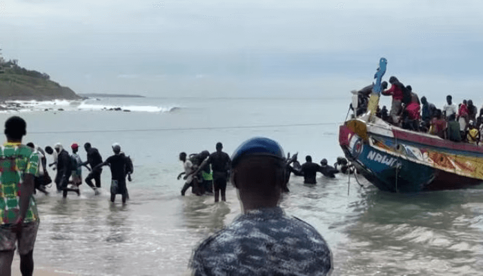 112 migrants attempting Atlantic crossing