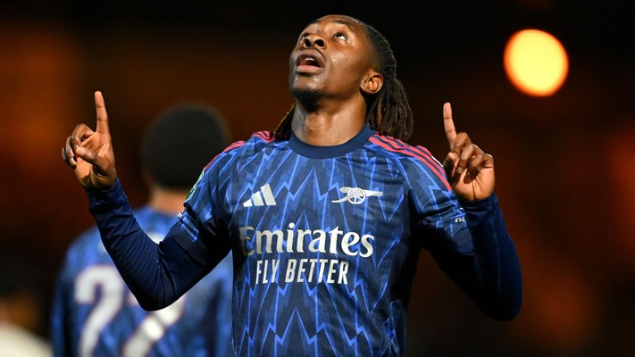 Carabao Cup: Eze nets first Arsenal goal in Gunners 2-0 win over Port Vale