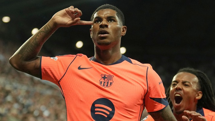 Champions League: Rashford brace fires Barcelona to 2-1 win at Newcastle