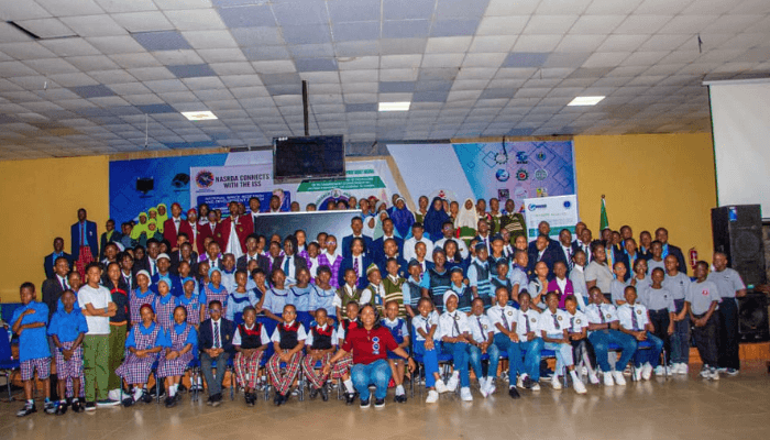 Nigerian students engage NASA astronaut