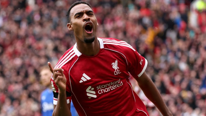 Liverpool edge Everton in Merseyside derby to maintain perfect start