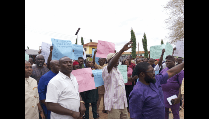 Southwest motor dealers protest in Ondo