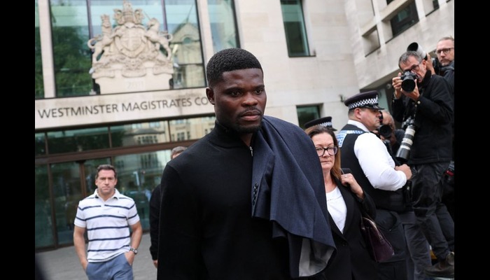 Ex-Arsenal star Thomas Partey pleads not guilty to rape charges in court