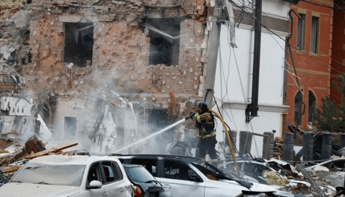 Russia rains drones and missiles on Kyiv, killing 12-year-old girl and three others