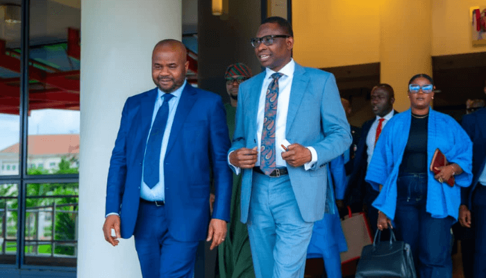 Zacch Adedeji and Ola Olukoyede