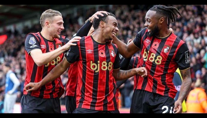Bournemouth defeat Nottingham Forest to go second on EPL table
