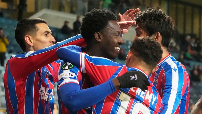 Conference League: Crystal Palace crush Dynamo Kyiv to set new unbeaten record