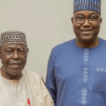 Gbenga Olawepo-Hashim (r) and Damishi Sango