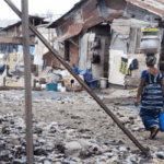 Slum area in Lagos