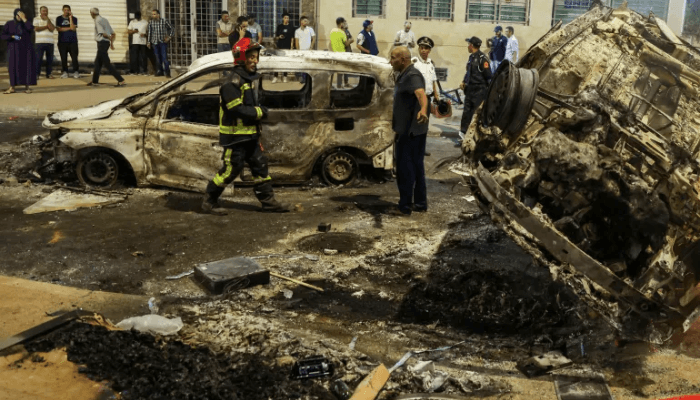 Three killed as Morocco protests erupt over stadium funds and poor services