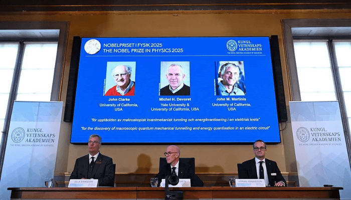 Nobel Prize in Physics 2025 awarded to trio for quantum discoveries powering computing