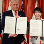 Trump pushes rare earth deals in Asia as Japan’s new leader vows stronger defence