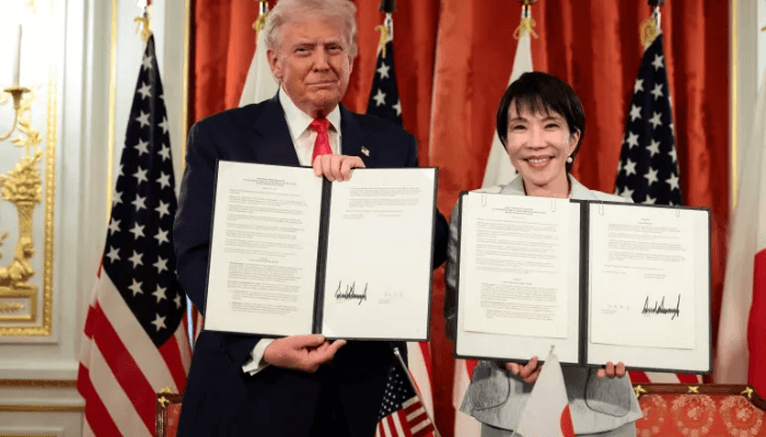 Trump pushes rare earth deals in Asia as Japan’s new leader vows stronger defence