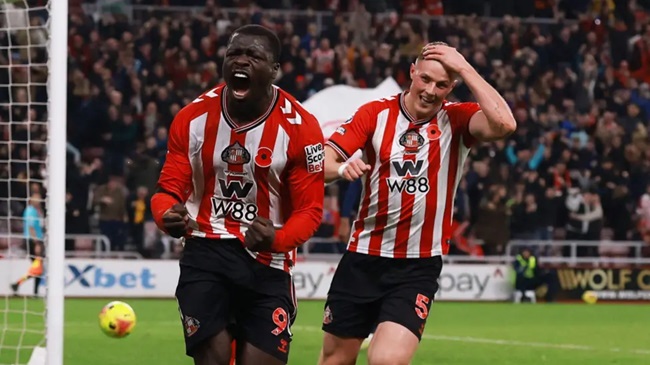 Brobbey’s late strike earns Sunderland point against Arsenal