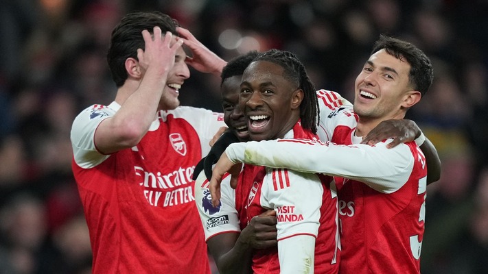 EPL: Eze hat-trick sinks Tottenham, sends Arsenal six points clear
