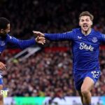 EPL: 10-man Everton stun Man United at Old Trafford