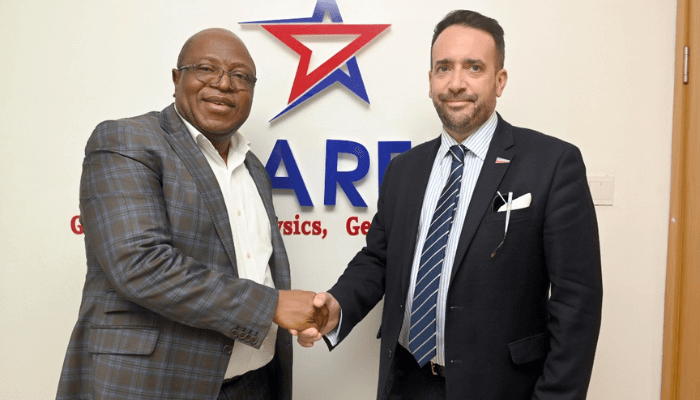 Bankole Falaye and Craig Davis